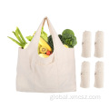 Foldable Grocery Bag Pure cotton reusable grocery tote shopping bagshopping bag Manufactory